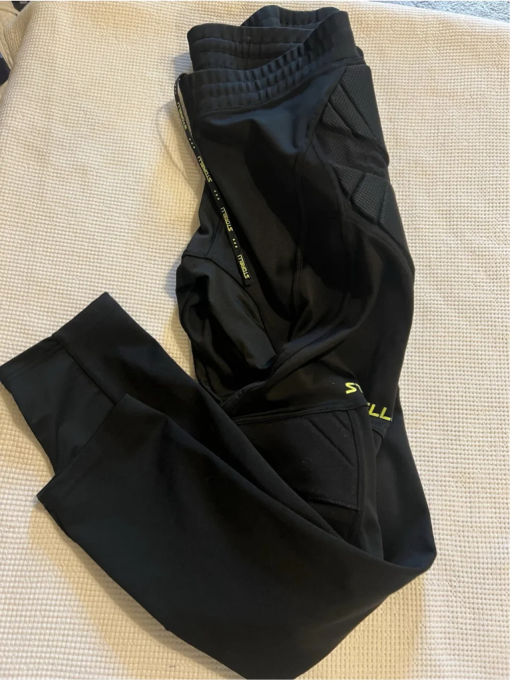 Storelli ExoShield GK Pants- Goalkeeper Pants - Black -Men's L